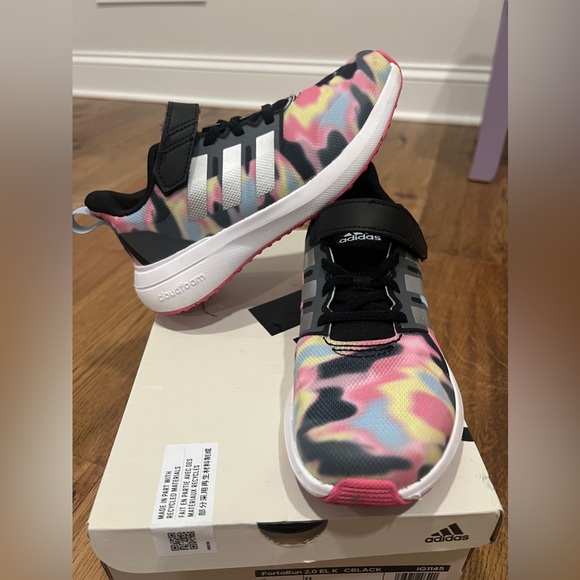 adidas Other - Adidas Girls FortaRun 2.0 Sneaker; Size 1.5